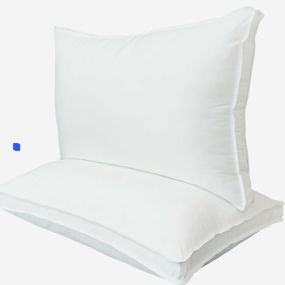 UPISM White Down Alternative Pillows (Set of 2) - Picture 2 of 6